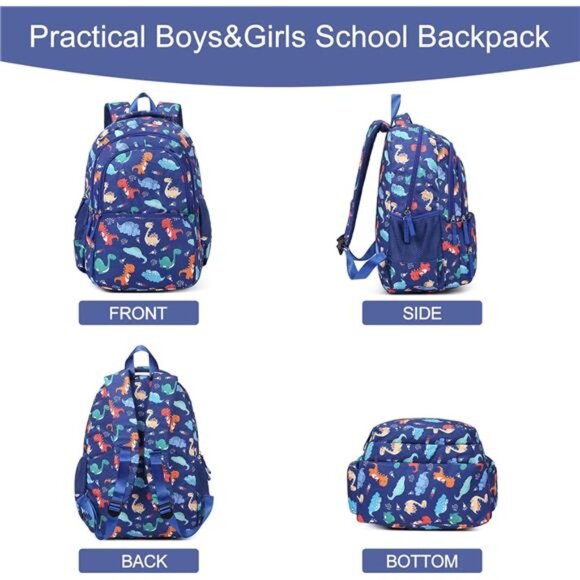 Kids Backpack for Boys Bookbags Preschool Toddler Daycare
